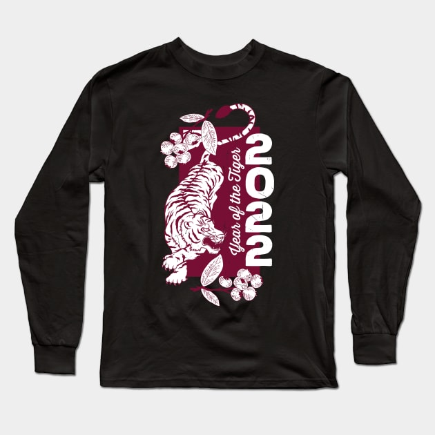 Year of the Tiger Long Sleeve T-Shirt by RadStar